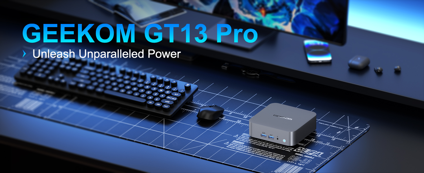 Amazon.com: GEEKOM GT13 PRO Mini PC, Intel Core i9-13900HK (14C